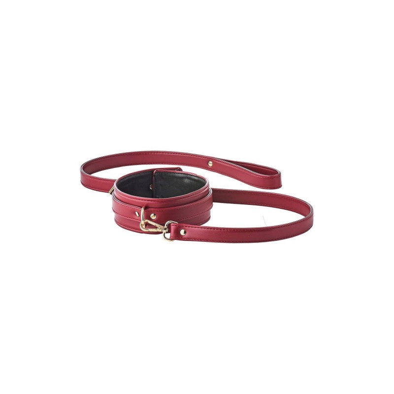 BLAZE ELITE COLLAR AND LEASH RED